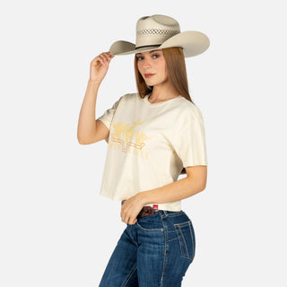 Blusa Kimes Ranch Movin Out Ivory Dama