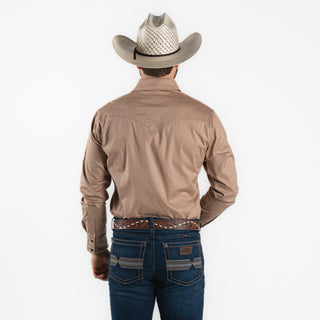 Camisa Coyote Ranch Beige Caballero