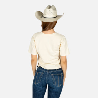 Blusa Kimes Ranch Wilder Than The West Ivory Dama