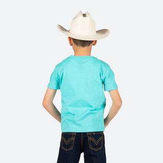 Playera Rock & Roll Denim Niño