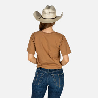 Blusa Kimes Ranch Lucky B Hauler Tabacco Dama