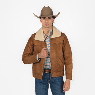 Chamarra Marlboro Sheep Oveja Forro De Lana Caballero