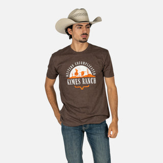 Playera Kimes Ranch The Chase Espresso Caballero