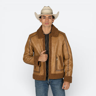 Chamarra McAllen Laredo Camel Caballero