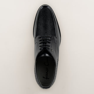 Zapatos Franco Cuadra Mantarraya Negro Caballero
