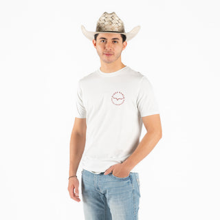 Playera Kimes Ranch 1956 Natural Caballero