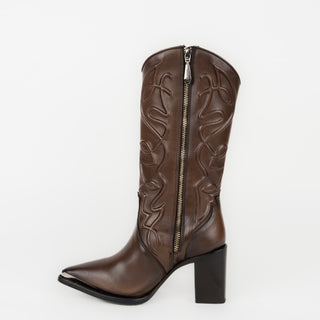 Bota Cuadra Becerro Top Miel Dama