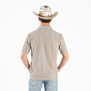 Playera Polo Denver Estampado Caballero