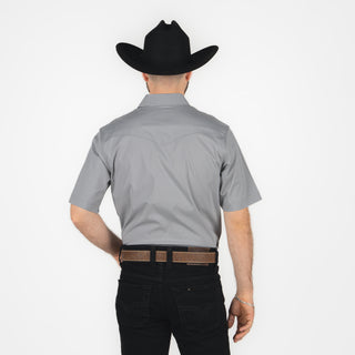 Camisa Kimes Ranch Rio Short Sleeve Grey Caballero