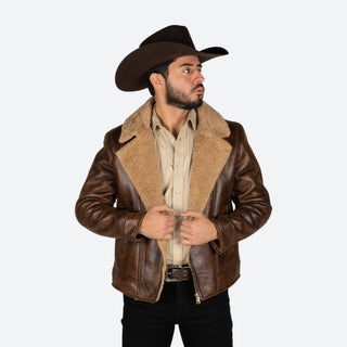 Chamarra McAllen Alpes Camel Caballero