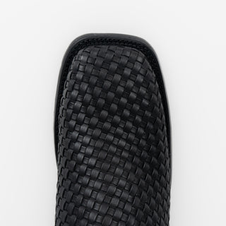 Bota Nokota Colorado 18 Tejido Trenzado Negro Caballero