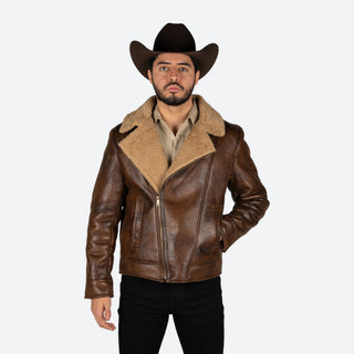 Chamarra McAllen Alpes Camel Caballero