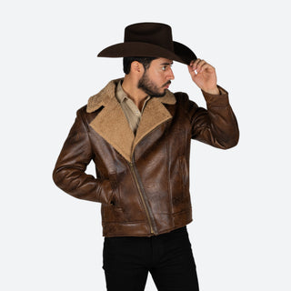 Chamarra McAllen Alpes Camel Caballero