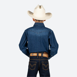 Camisa Wrangler Mezclilla Niño