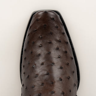 Bota Cuadra Avestruz Kango Tabaco Caballero