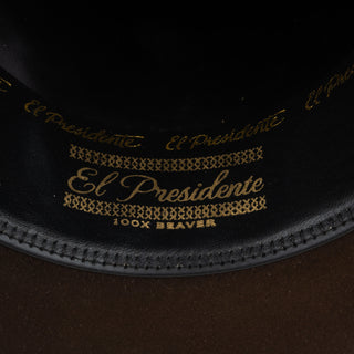 Texana Stetson El Presidente 100X Chocolate