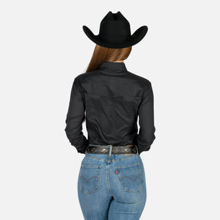 Camisa Rock & Roll Denim Black Dama