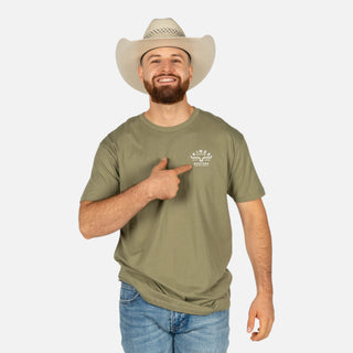 Playera Kimes Ranch Grandview Light Olive Caballero