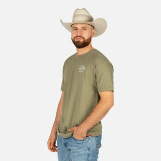 Playera Kimes Ranch Grandview Light Olive Caballero