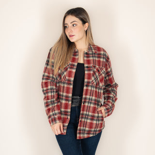 Sobrecamisa Kimes Ranch Spokane Red Dama