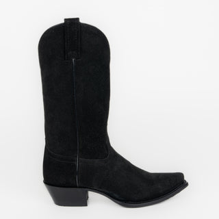 Bota Caborca Wendy Gamuza Negro Dama