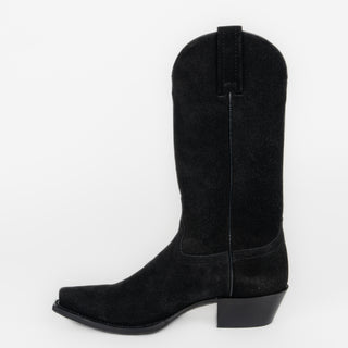 Bota Caborca Wendy Gamuza Negro Dama