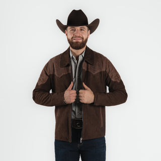 Chamarra Erick Cordova Pitón Chocolate Caballero