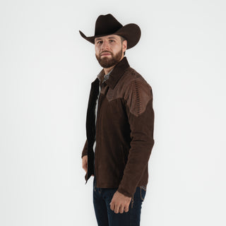 Chamarra Erick Cordova Pitón Chocolate Caballero