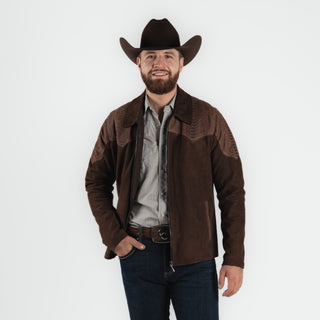 Chamarra Erick Cordova Pitón Chocolate Caballero