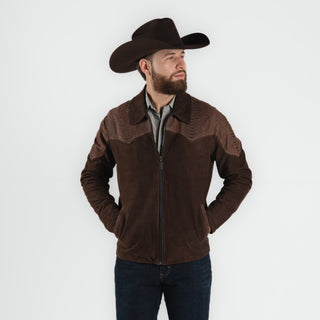 Chamarra Erick Cordova Pitón Chocolate Caballero