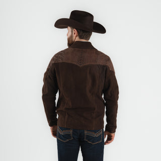 Chamarra Erick Cordova Pitón Chocolate Caballero