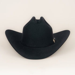 Texana Waco Western Sinaloa Pelo de Conejo Falda 10 cm Negro
