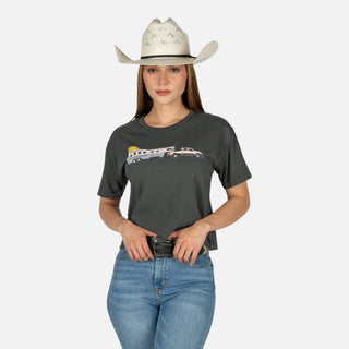 Blusa Kimes Ranch Lucky B Hauler Pepper Dama