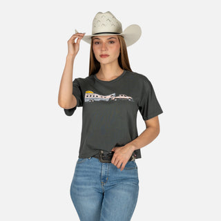 Blusa Kimes Ranch Lucky B Hauler Pepper Dama
