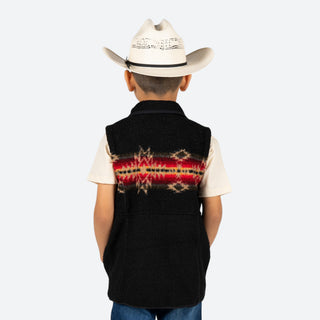 Chaleco Rock & Roll Denim Aztec Niño