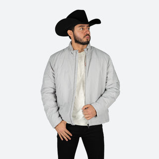 Chamarra Wrangler Gris Caballero