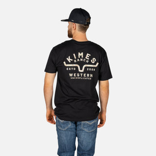 Playera Kimes Ranch Grandview Black Caballero