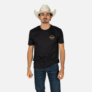 Playera Kimes Ranch Uncomplicated Black Caballero