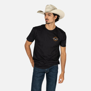 Playera Kimes Ranch Uncomplicated Black Caballero