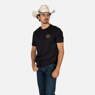Playera Kimes Ranch Uncomplicated Black Caballero