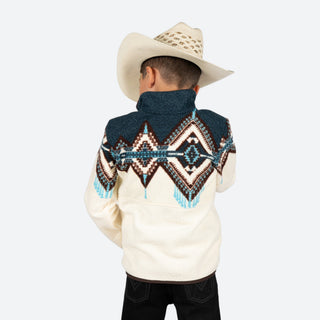 Suéter Panhandle Aztec Navy Niño