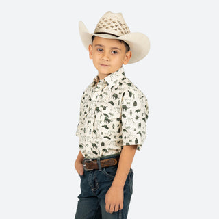 Camisa Panhandle Estampado Niño