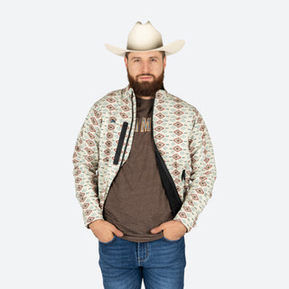 Chamarra Denver Aztec Pistache Caballero