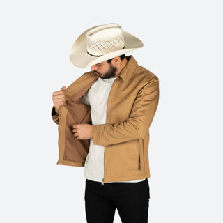 Chamarra McAllen Castor Kaki Caballero