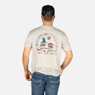 Playera Kimes Ranch American Cowboy Sand Caballero