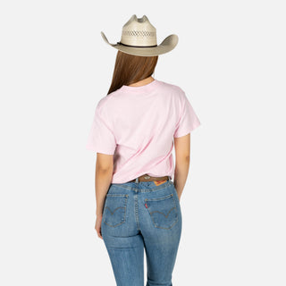Blusa Kimes Ranch Lucky B Saddle Bronc Pink Dama