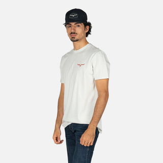 Playera Kimes Ranch Not Our First Muted White Caballero