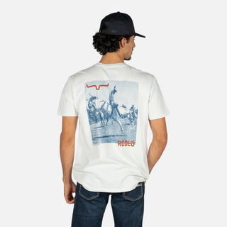 Playera Kimes Ranch Not Our First Muted White Caballero