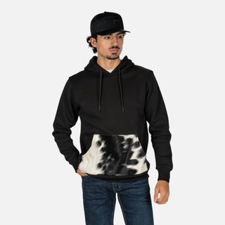 Sudadera Western Linen Pelo Negro Caballero