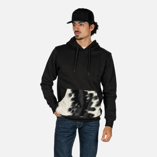 Sudadera Western Linen Pelo Negro Caballero